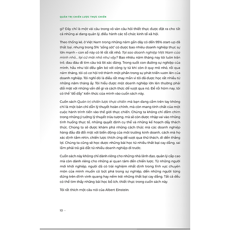 Quản Trị Chiến Lược Thực Chiến - Ảnh 6
