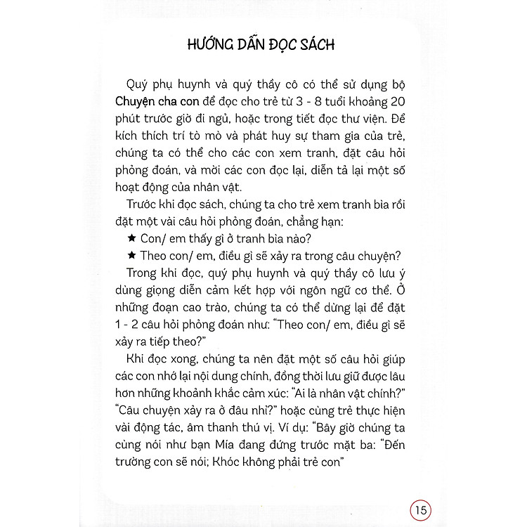 Cùng Bé Phát Triển Chỉ Số EQ - Chuyện Cha Con - Con Khóc Cũng Được Ba Nhỉ! - Ảnh 5