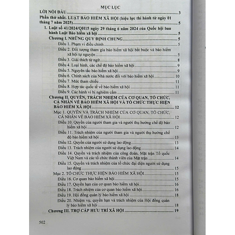 Luật Bảo Hiểm Xã Hội, Bảo Hiểm Y Tế, Bộ Luật Lao Động – Hệ Thống Các Văn Bản Quy Định Chi Tiết Thi Hành (V2569T) - Ảnh 4