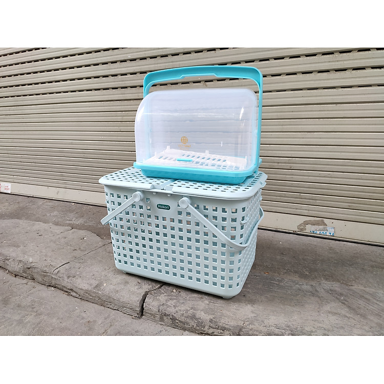 Combo kệ úp bình sữa và giỏ HOKORI Đảm bảo Giá tốt - Hình ảnh 5