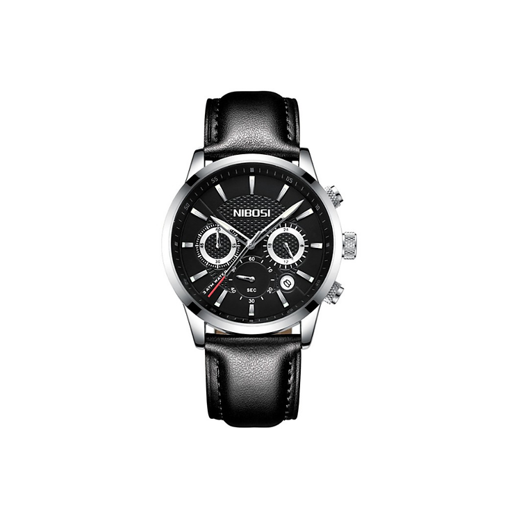 Đồng Hồ Nam Dây Da 1985 Nibosi 2313