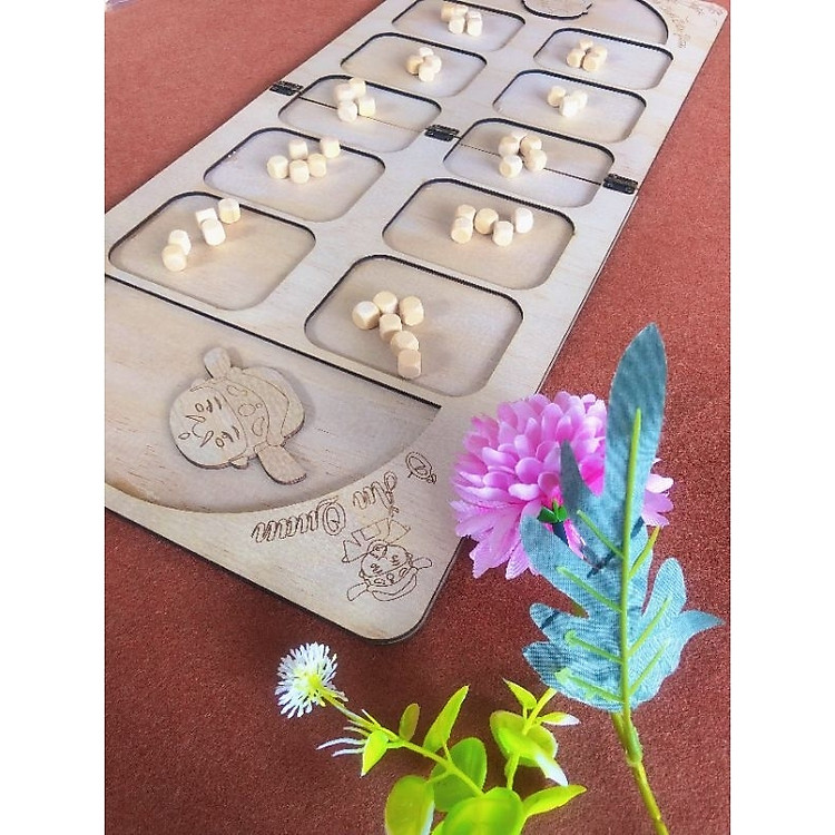 Ô Ăn Quan Gỗ Trò Chơi Dân Gian Chính hãng Ưu đãi - Hình ảnh 5