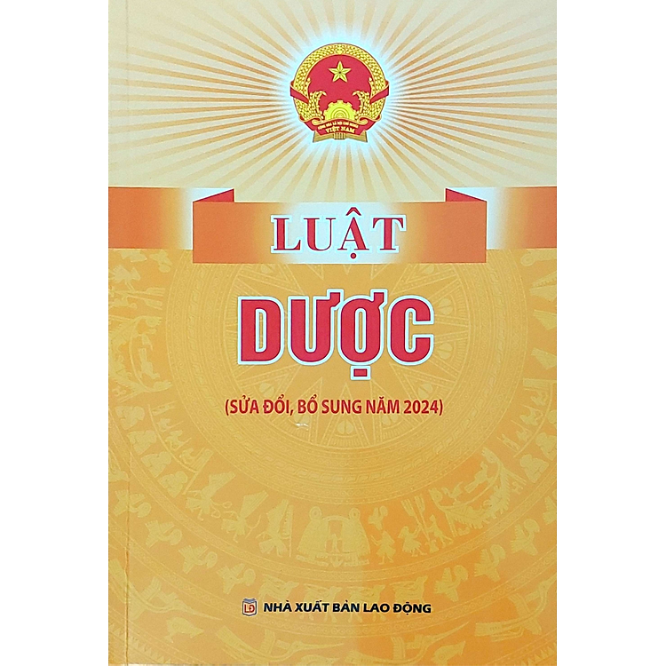 Luật Dược (Sửa Đổi, Bổ Sung Năm 2024) (DH)