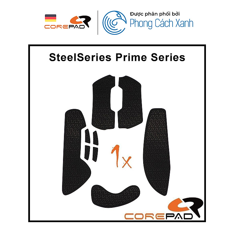 Bộ grip tape Corepad Soft Grips - SteelSeries Prime Series - Hàng Chính Hãng