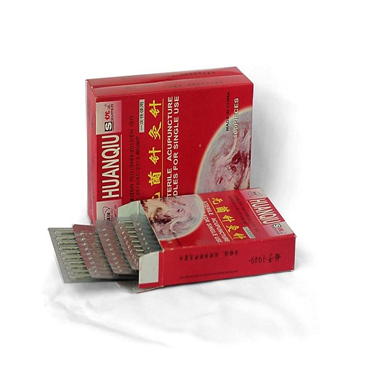 Combo 3 hộp Kim Châm Cứu Hoàn Cầu - HuanQiu Dạng Vỉ nhôm (100 Cái/Hộp)