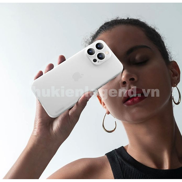 Ốp lưng cho iPhone 13 Pro Max hiệu Memumi PP Ultra-thin Slim mỏng nhám - Hàng nhập khẩu