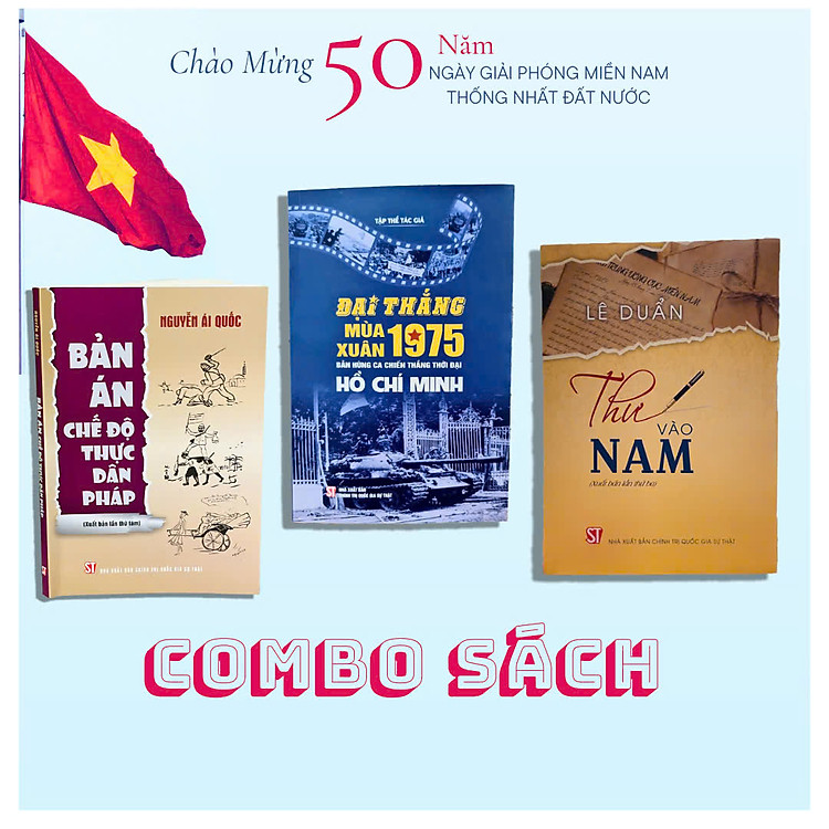 Sách Chào Mừng 50 Năm Giải Phóng Miền Nam Thống Nhất Đất Nước