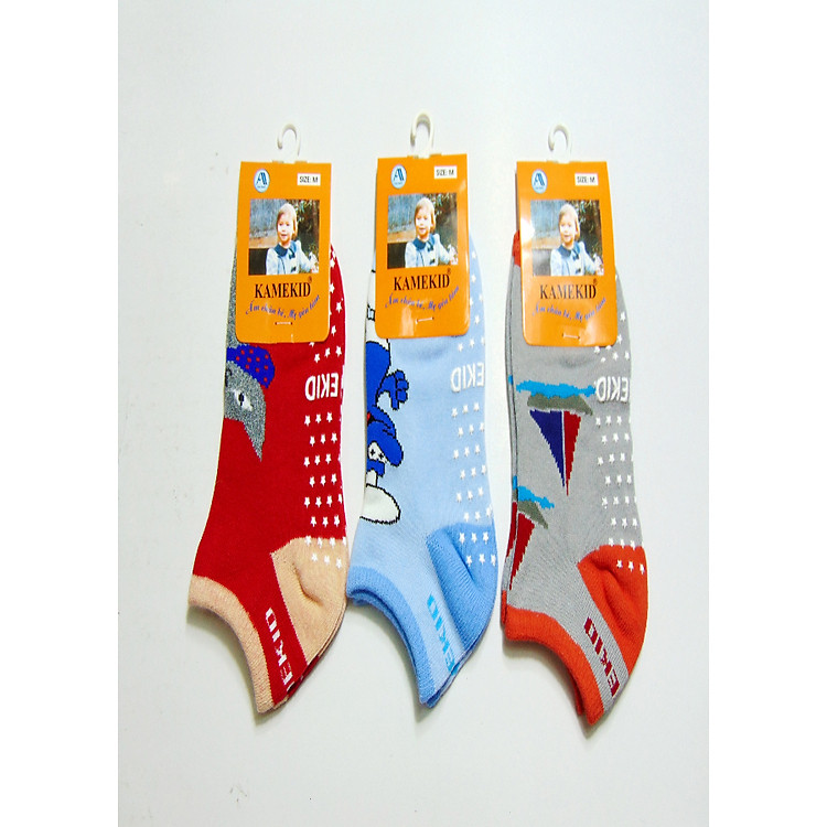 Mua Combo 3 Đôi Vớ Chống Trượt Kamekid Chính hãng Ưu đãi - Hình ảnh 2