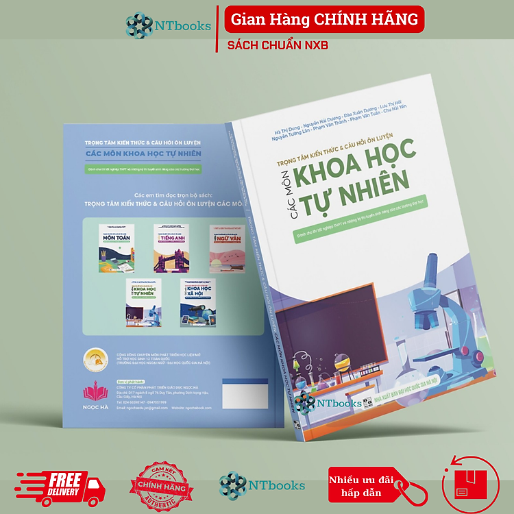 Trọng Tâm Kiến Thức & Câu Hỏi Ôn Luyện Các Môn Khoa Học Tự Nhiên