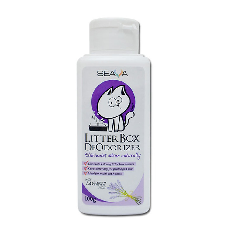 Bột Litter Box Deodorizer 100g khử mùi tăng vón cho cát vệ sinh mèo