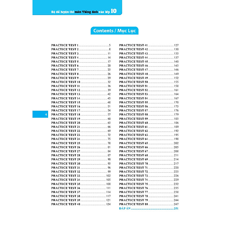 Bộ Đề Luyện Thi Môn Tiếng Anh Vào Lớp 10 - Có Đáp Án - Ảnh 6