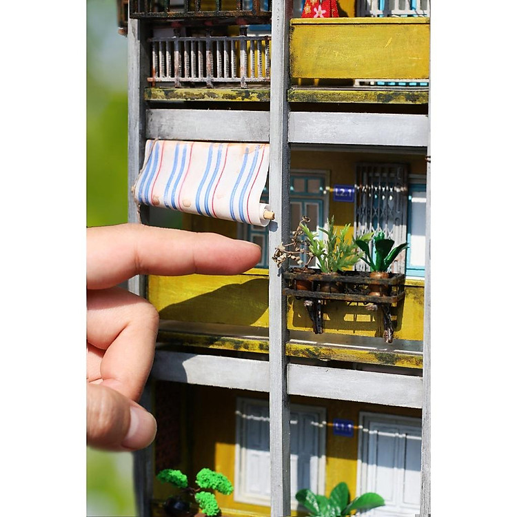 Mô Hình Tự Lắp Ráp Sài Gòn Xưa Chính hãng Tiết kiệm - Hình ảnh 4