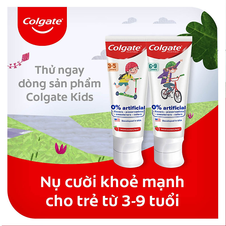 Mua Bộ đôi kem đánh răng Colgate trẻ em Chính hãng Ưu đãi - Hình ảnh 3