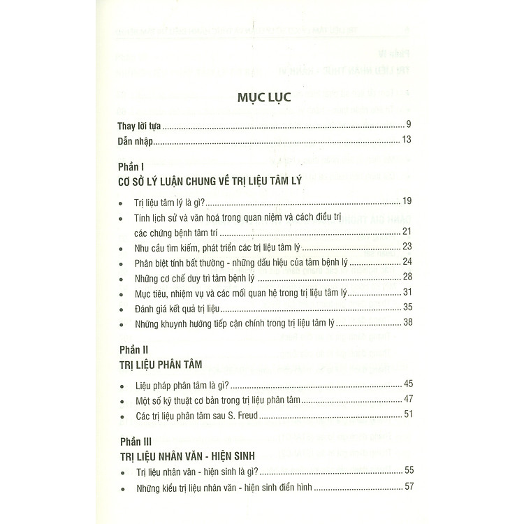 Trị Liệu Tâm Lý - Cơ Sở Lý Luận Và Thực Hành Điêu Trị Tâm Bệnh (Tái bản lần thứ nhất) - Ảnh 7