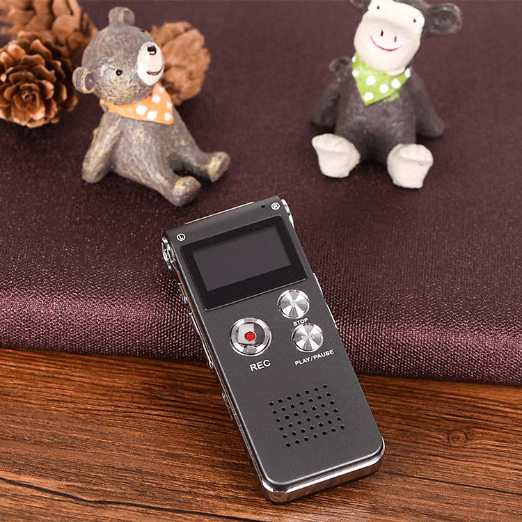 SOAIY Máy ghi âm stereo chuyên dụng AK-012 8GB - Hàng Nhập Khẩu