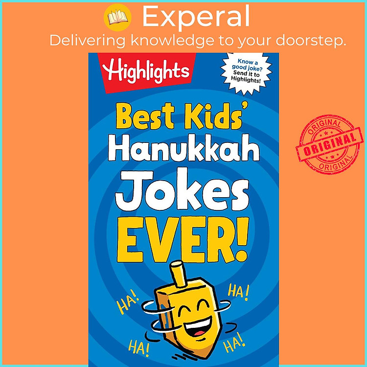 Sách - Best Kids' Hanukkah Jokes Ever! by Highlights (US edition, paperback)