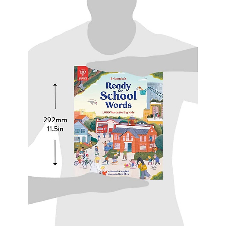 Học Tiếng Anh: Britannica'S Ready-For-School Words: 1000 Words For Big Kids - Ảnh 2