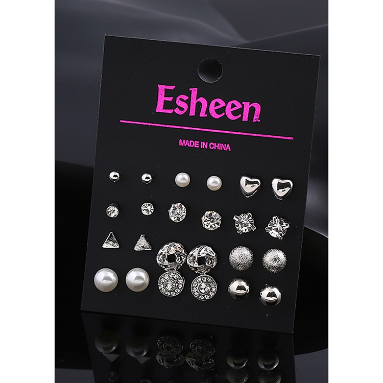 Bông tai 12 đôi t525