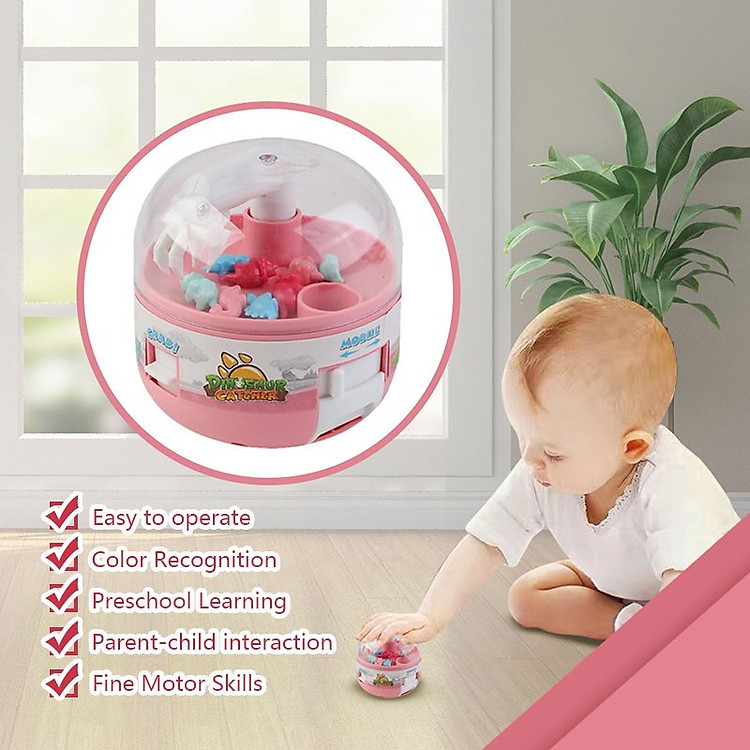 Mua Đồ Chơi Máy Gắp Khủng Long Mini Chính hãng Tiết kiệm - Hình ảnh 2