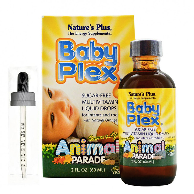 Baby Plex, Siro Mỹ bổ sung vitamin cho bé (60ml) | KBM01