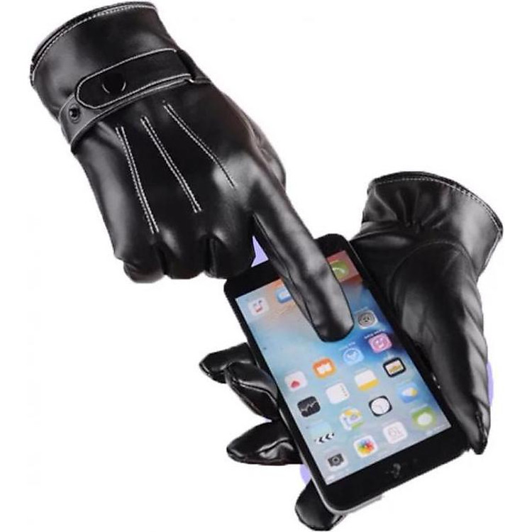 Bao tay da nam cảm ứng thời trang Hàn Quốc