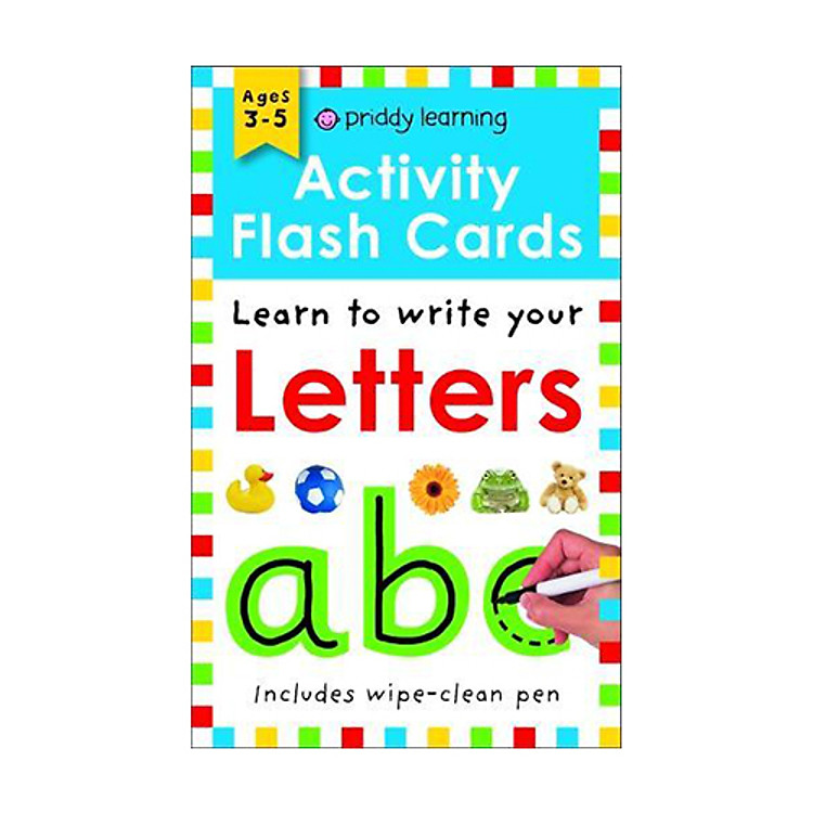 Sách Activity Flash Cards Letters - Activity Flash Cards (Paperback)