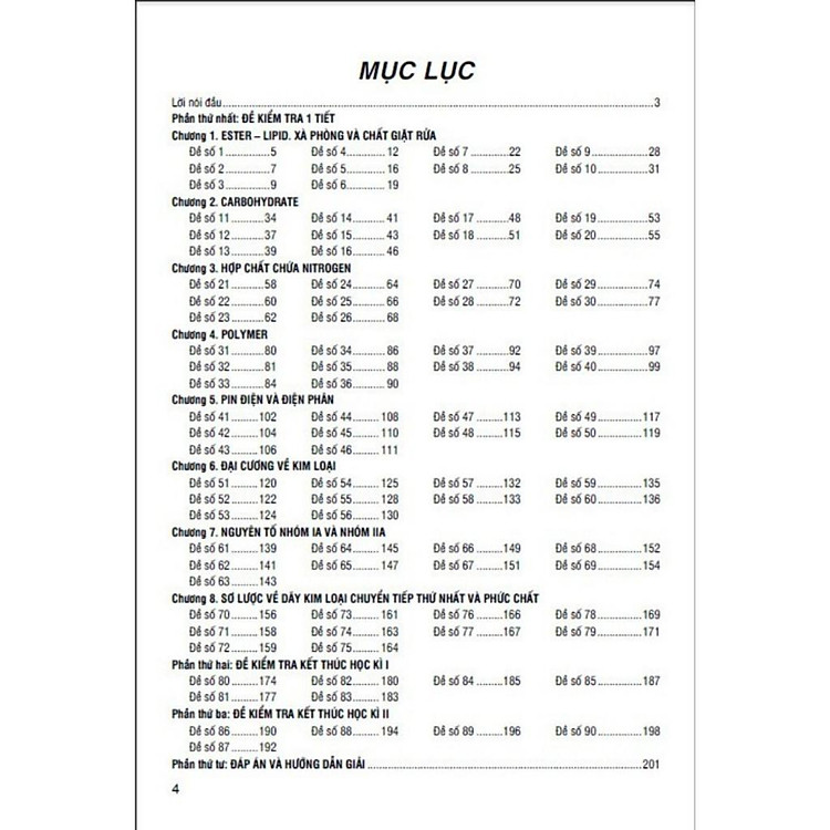 Tuyển Tập Đề Kiểm Tra Môn Hoá Học 12 - Ảnh 5