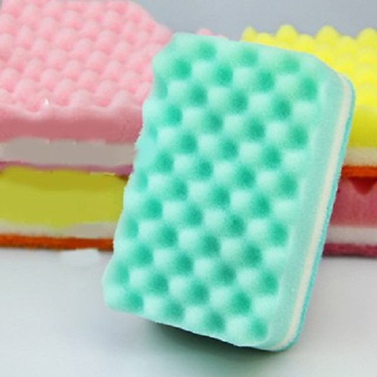 Rửa Bát Mút Trứng Cút Siêu Sạch