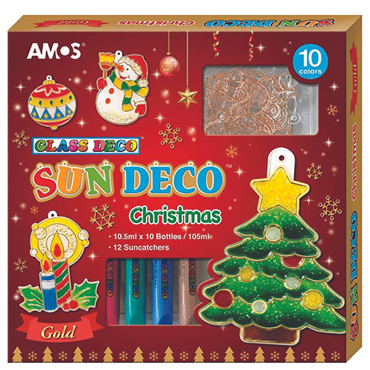 BỘ BÚT TRANG TRÍ AMOS SUNDECO Christmas SD10P10-CH