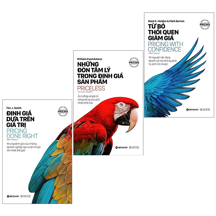 Sách Về Định Giá Sản Phẩm: Từ Bỏ Thói Quen Giảm Giá (Pricing With Confidence)