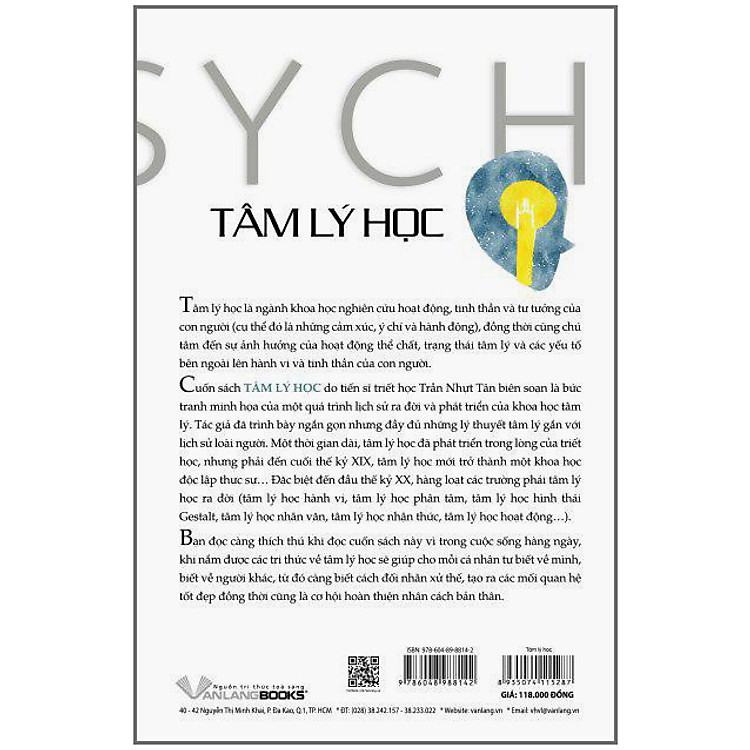 Tâm Lý Học (Tái Bản Lần 2) - Ảnh 2