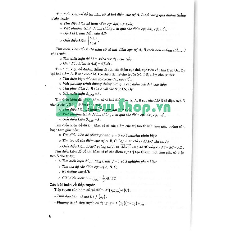 Chinh Phục Câu Hỏi Lí Thuyết Toán Học - Ảnh 2