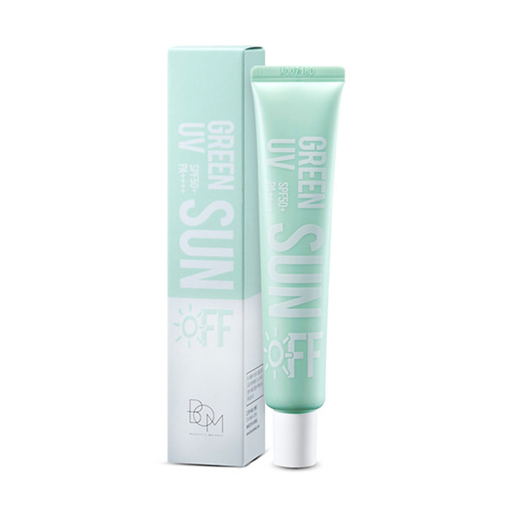 Kem Chống Nắng B.O.M Green Uv Sun Off (Spf50+, Pa++++) 50ml