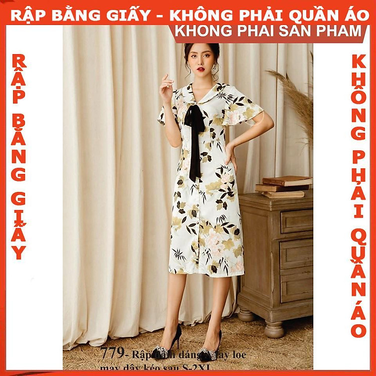 Rập giấy A0 mã 779 (BẢN VẼ) - Ảnh 2