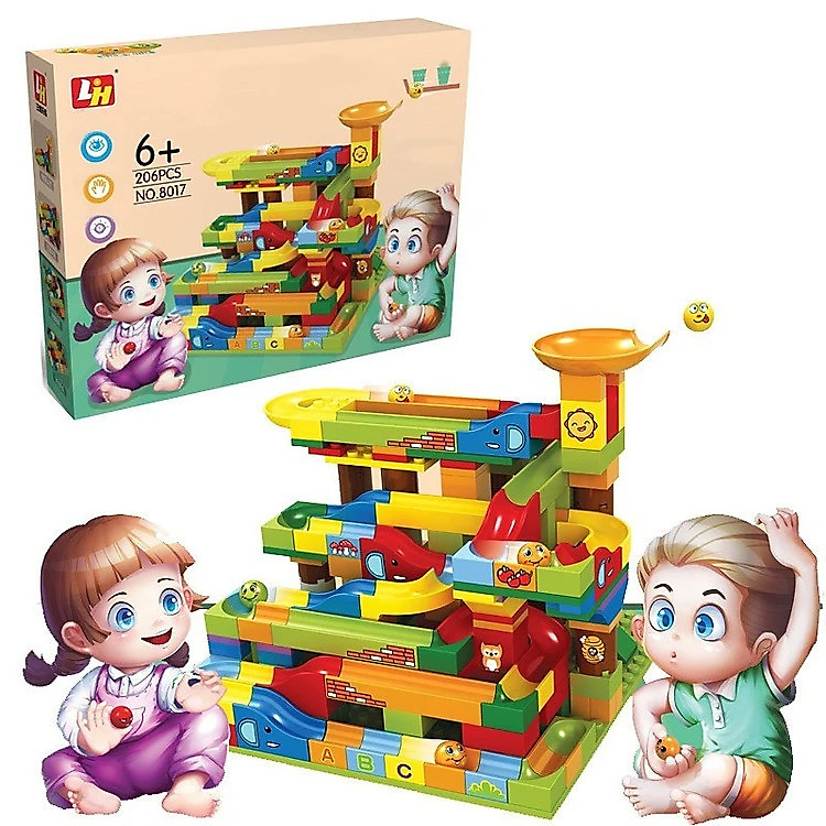 Đồ chơi lắp ráp cầu trượt thả bi Chính hãng Ưu đãi - Hình ảnh 5