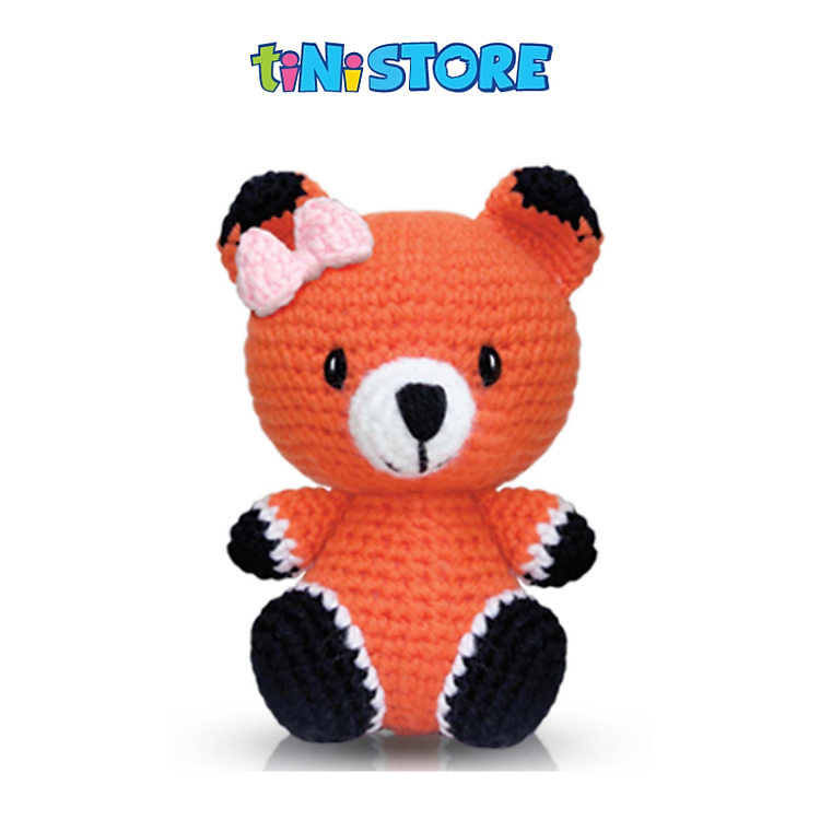 Mua Cáo con cái cam ngồi - TiNi Chính hãng Ưu đãi - Hình ảnh 2