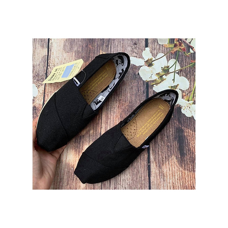 Giày toms đen