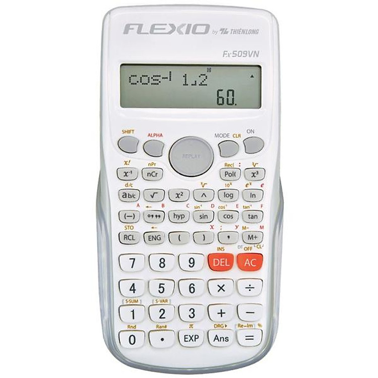 Máy Tính Khoa Học Flexio Thiên Long Fx509VN - Màu Trắng - Ảnh 2