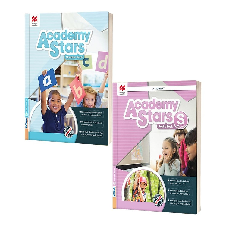 Combo Academy Stars Starter - Dành cho trẻ bắt đầu