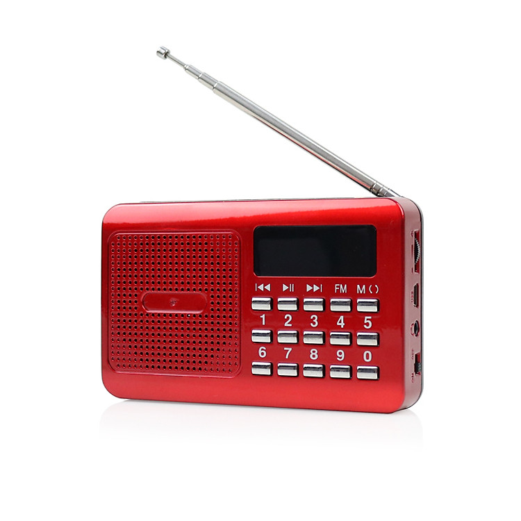 Loa mini nghe nhạc thẻ nhớ, USB, nghe kinh phật, radio nghe đài fm CR-16