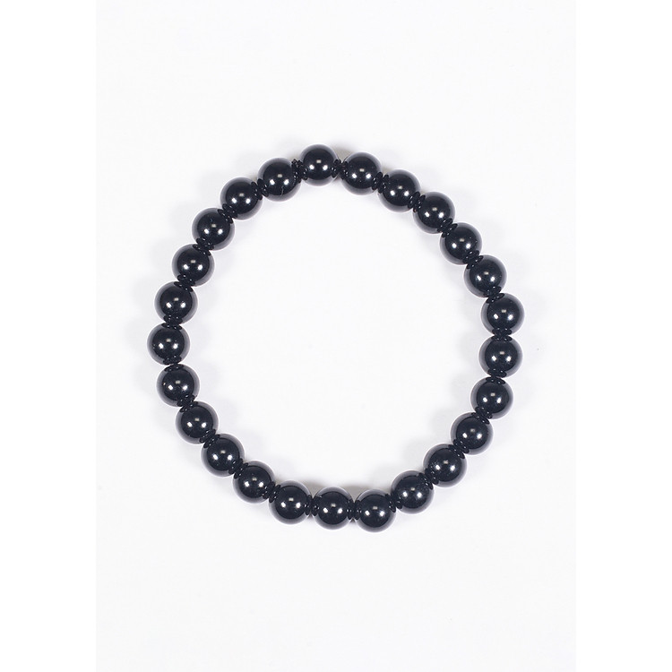 Vòng tay phong thủy đá obsidian mệnh thủy , kim - Ngọc Quý Gemstones