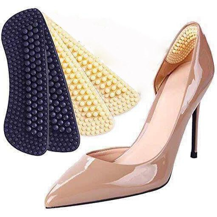 Combo 2 cặp gồm 4 miếng dán gót giày vừa chống trầy chân vừa chống tuột gót
