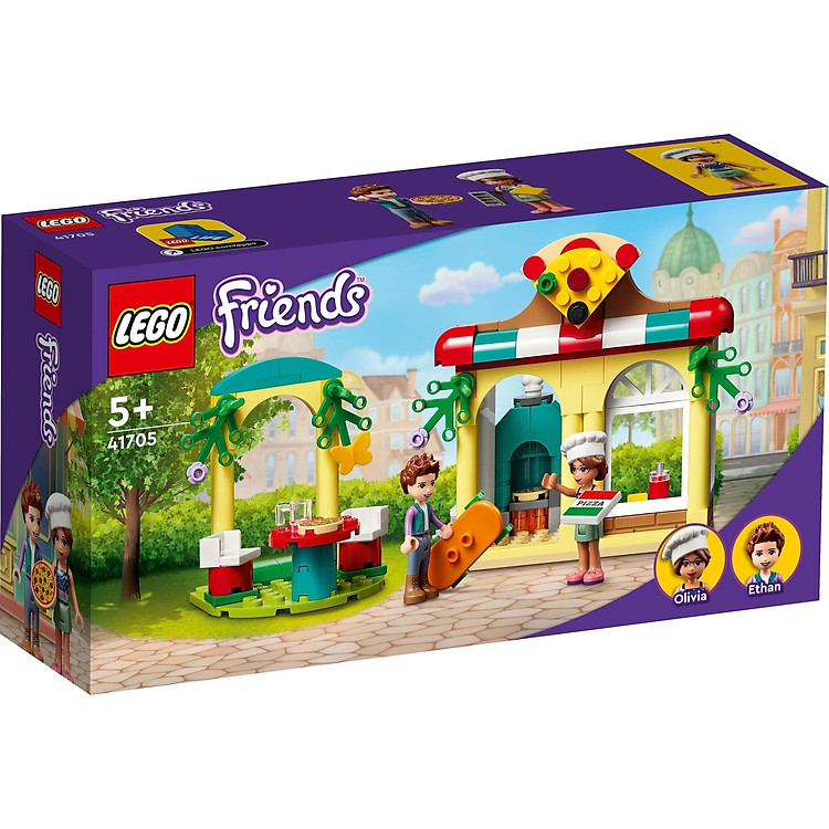 LEGO Friends 41705 Tiệm bánh pizza Olivia Chính hãng Tiết kiệm - Hình ảnh 5