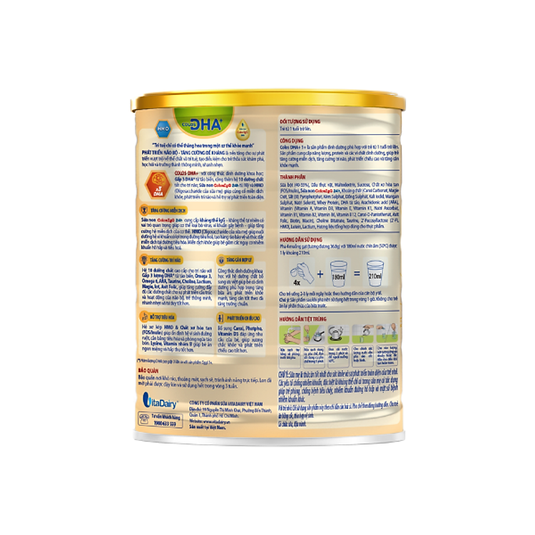Mua Sữa bột Colos DHA+ 1+ 800g Chất lượng Ưu đãi - Hình ảnh 4