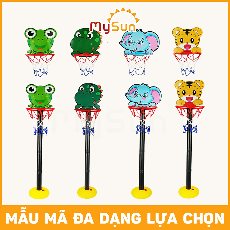 Đồ chơi bóng rổ mini treo tường cho bé Chính hãng Ưu đãi - Hình ảnh 4