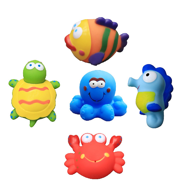 Set đồ chơi tắm cho bé 6 món Chính hãng Giá rẻ - Hình ảnh 3