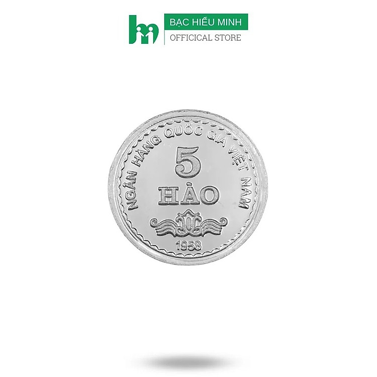 Đồng Xu Đánh Gió Bạc Nguyên Chất S999 (5 Hào)