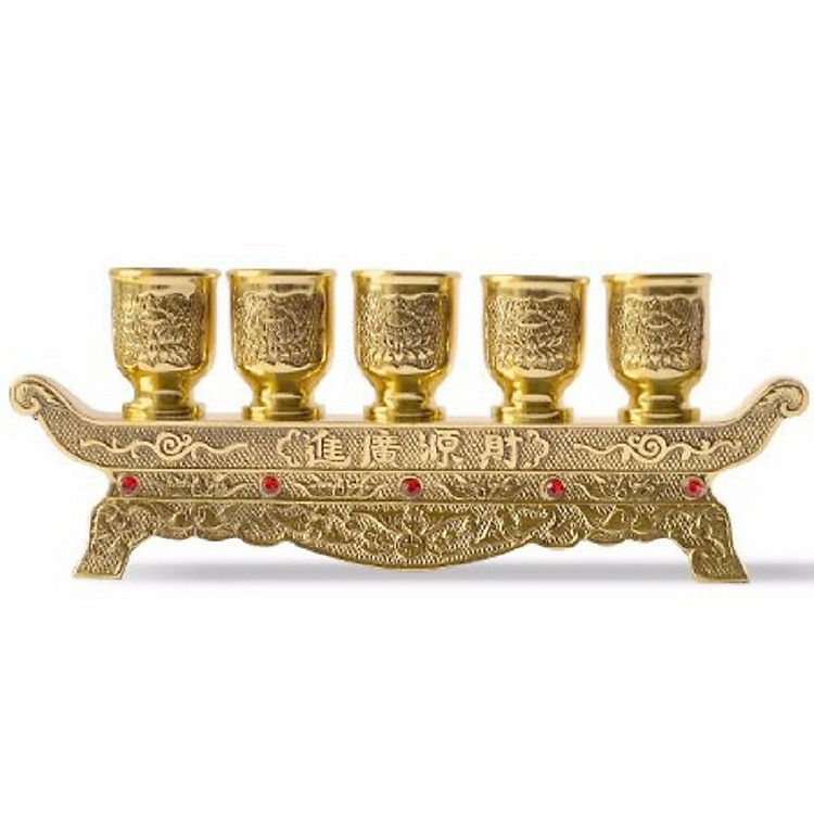 Bộ ly nước 5 ly thờ cúng