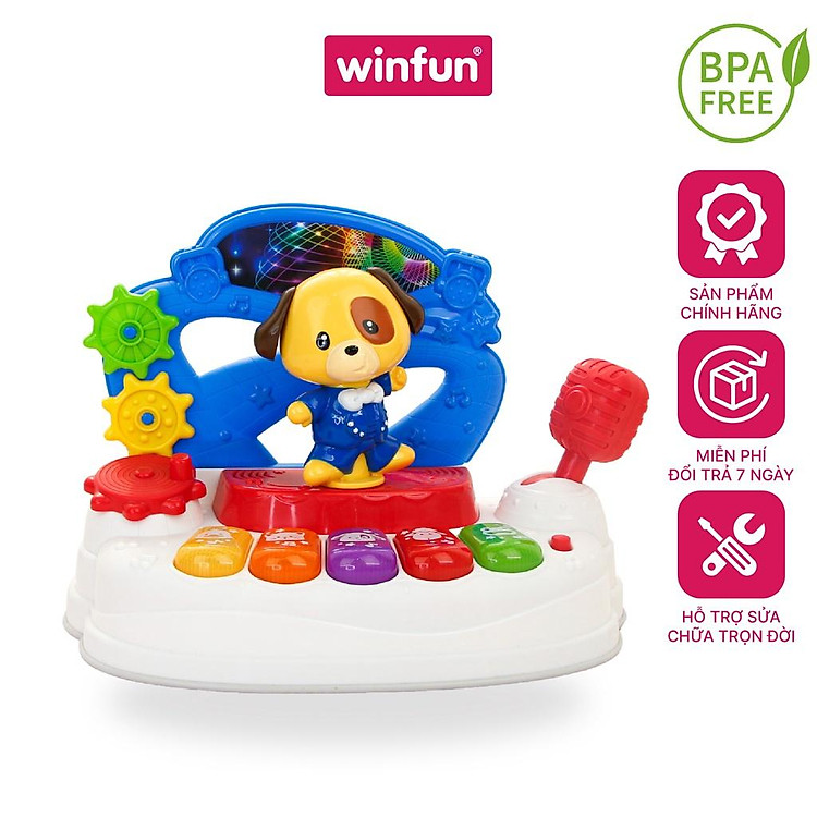 Mua tại Tiki: Mua Đồ Chơi Đàn Nhạc Pu Winfun 0796-NL Chính hãng Giá tốt