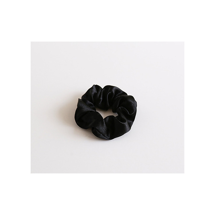 Scrunchies dây cột tóc lụa đơn sắc